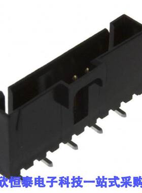 0740991010连接器 《 CONN HEADER SMD 10POS 2.54MM    》
