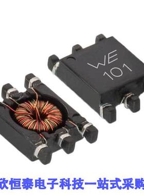 744253101滤波器 《 CMC 100UH 450MA 3LN SMD    》