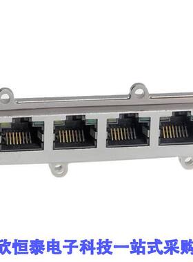 SS-60400-007连接器 《 CONN MOD JA【 IP67 VERT 4PRT LED    》