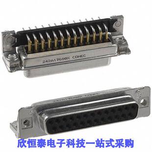 242A17680X连接器 《 CONN D-SUB RCPT 25POS R/A SOLDER    》