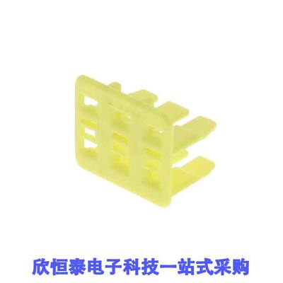 174263-7连接器 《 CONN PLUG 6POS DBL LO【 YELLOW    》