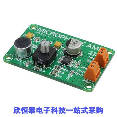 MIKROE-333开发板 《 BOARD MICROPHONE AMP    》