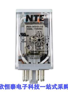 R03-14D10-110继电器 《 RELAY-10AMP-3PDT-110VDC    》