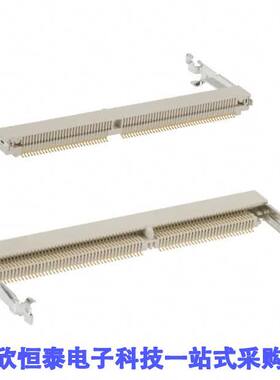 390112-1连接器 《 CONN SKT SODIMM 144POS R/A SMD    》