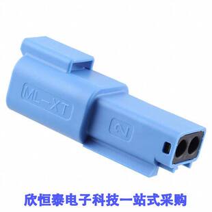 CONN BLUE RCPT 2POS HSG 0934441204连接器