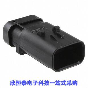 776430-2连接器 《 CONN CAP ASSY 3POS 14-18AWG GRAY    》