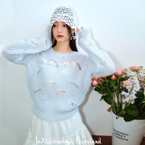 透明花针织衫价格 透明花针织衫图片 星期三 透明花针织衫价格 透明花针织衫图片 星期三