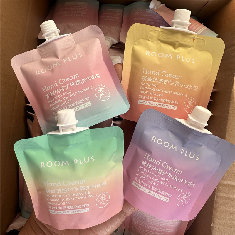 4包 隆帕斯护手霜滋润保湿补水嫩手霜手膜独宠玫瑰留香型润手霜
