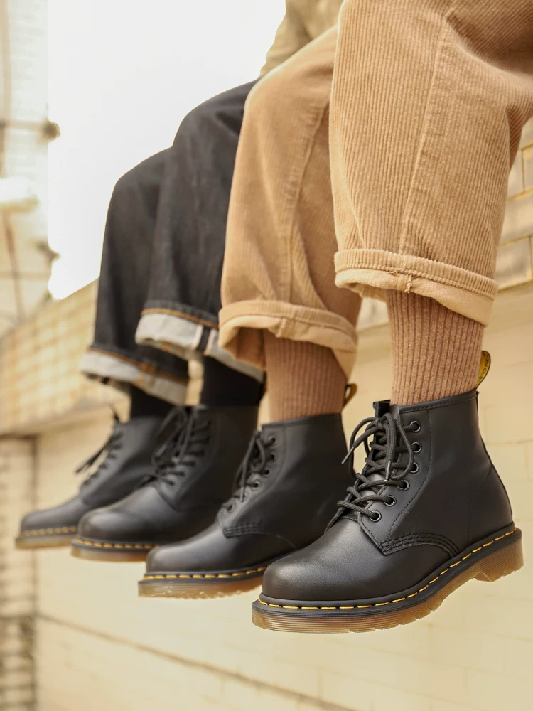 疯家 Martens, low boots, genuine leather