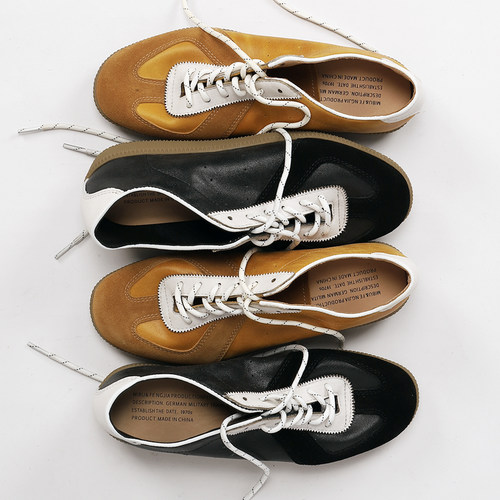 夏季透气复古德训鞋男女同款