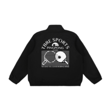 TBRE SPORTS「乒乓」主题半拉链夹克套装上衣