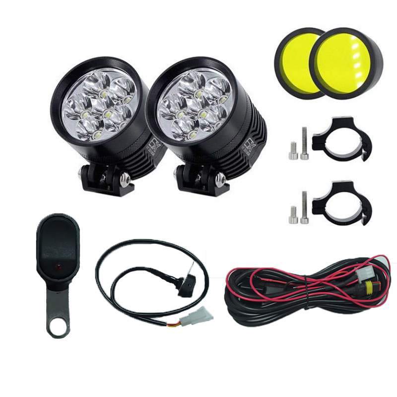 L6X双闪手把开关摩托车车灯