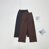 内里薄绒长裤 F1巨舒服天丝面料国内单26春新款 女士百搭宽松休闲裤