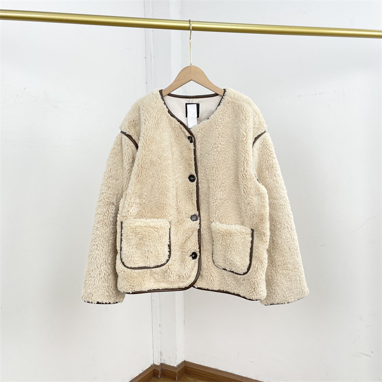 H3奶fufu羊羔毛~外单纯元25冬新女厚羊羔绒外套经典拼接设计夹克,女装/女士精品,卫衣/绒衫,淘宝优惠券,粉丝福利购,淘宝优惠卷
