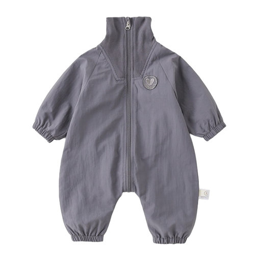 三折品牌清仓婴幼儿连体衣春秋装男宝宝衣服超萌外出服满月爬爬服