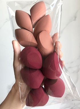 划算哭了 巨软偏硬不吃粉美妆蛋海绵蛋少吃粉超软干湿两用微瑕疵