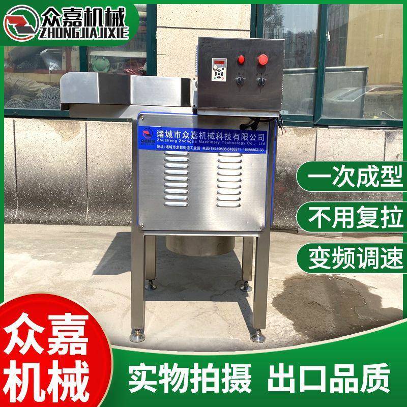 去皮鸡腿打丝机全自动牛肉脯打丝机鹿茸菇香菇干货撕丝机