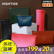 Japanese hightide simple retro style literary pen bag cosmetics document large-capacity storage bag female