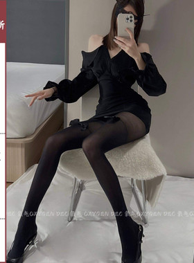 Dec甜美系*日系甜美蝴蝶结丝袜女假高筒拼接连裤袜JK可爱白色袜子