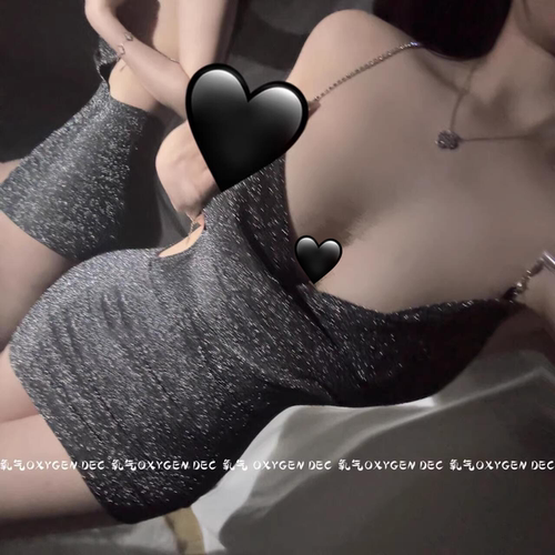 睡衣女性感露背设计感辣妹包臀裙