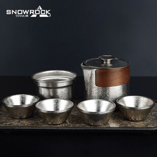 冰花320ml鹰嘴泡茶器公道杯 斜边小茶杯泡茶过滤器 4个冰花新款