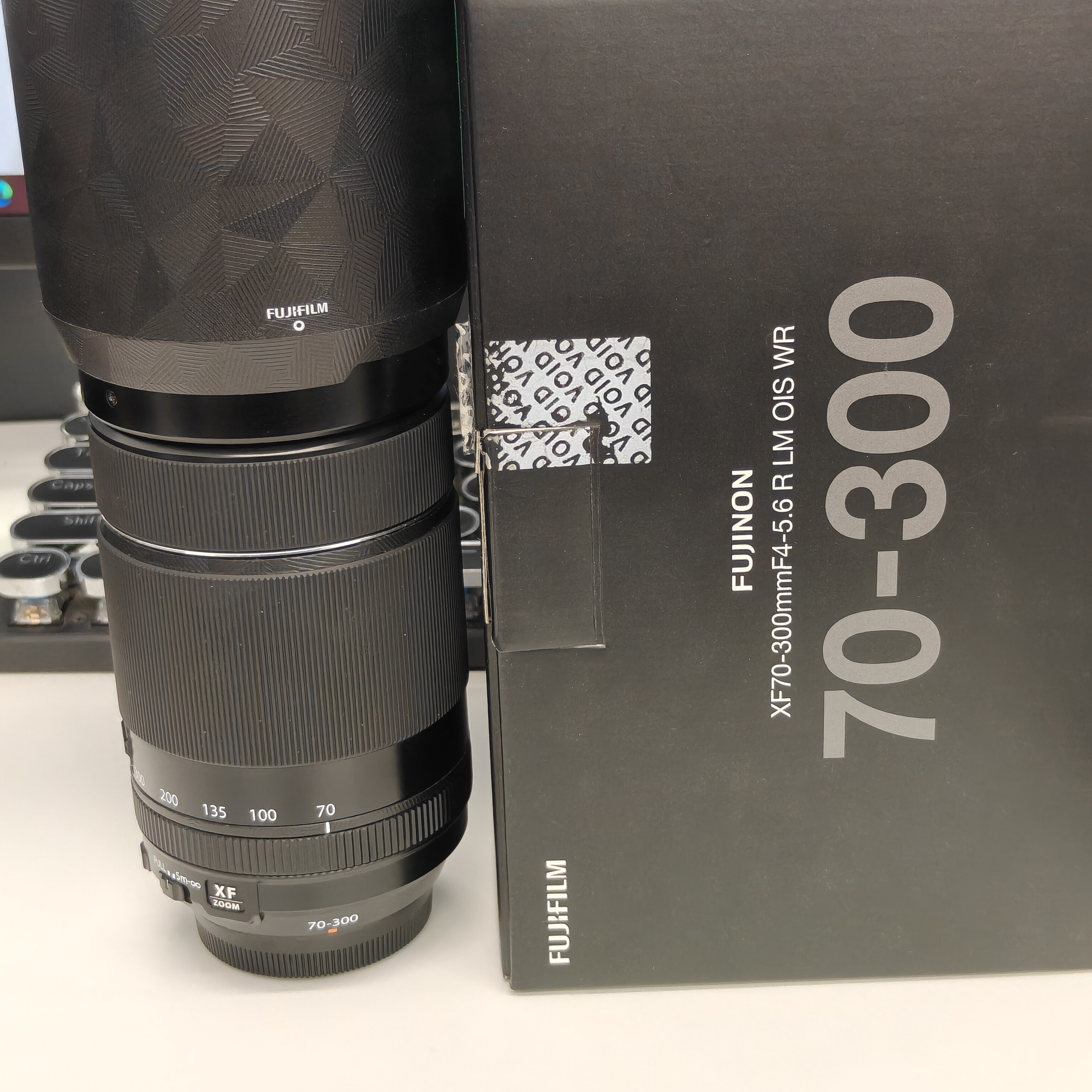 二手95新富士xf70300中长焦镜头