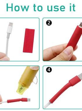 580pcs防水阻燃热缩管组合热缩管盒装彩P色收缩管电线绝缘套管