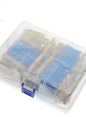 650PCSd 1W 1% 1R-2.4M 130种值每种各5个金属膜电阻器套件 盒装