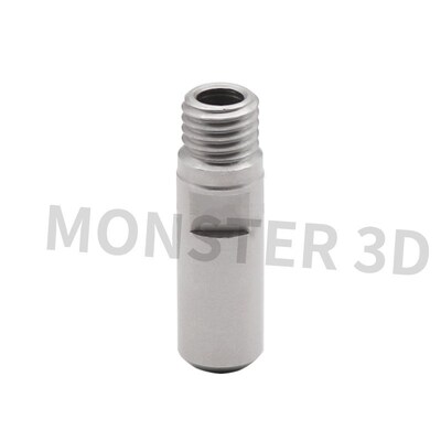 3D打印机配件 MK10喉管 M7螺纹不锈钢内置铁氟龙喉管 耗材进料管
