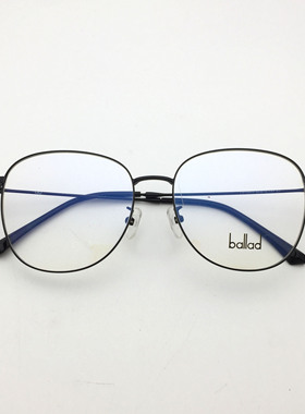 BAL合金黑色全框超轻舒适外贸出口好货清仓 近视眼镜镜框男女款