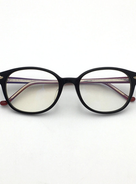 ZOF日本订单迪士尼米奇黑色板材小手椭圆女款近视文艺眼镜框架