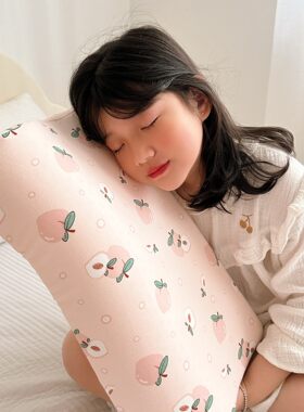 可拆洗泰国儿童乳胶纯棉枕套