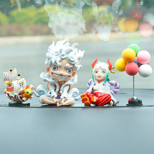 海贼王汽车摆件路飞索隆车载内饰