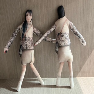 宋雨琦周边老鼠干娃娃抽象玩偶Gigi搞笑铁丝骨架人形公仔应援物