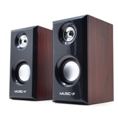 机店低音大音量电影游戏 机笔记本装 D09 木质电脑音箱音箱2.0台式