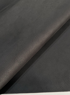 阳光皮料 进口头层ISA黑色油蜡摔 手感骨软 厚度1.6mm手工diy皮料