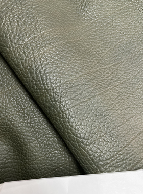 阳光皮料  意大利进口antiba野牛纹 手感软 厚度1.2mm手工diy皮料