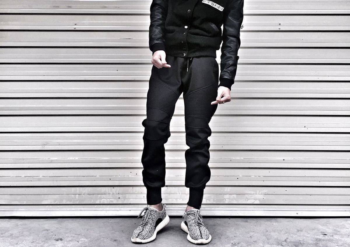 現貨 JDB BRAND 二代太空棉  biker壓紋 拉鏈 休閑運動褲 束腳褲在類目 男裝, 休閒褲中 - 來自Buy2taobao.com提供專業的淘寶代購服務