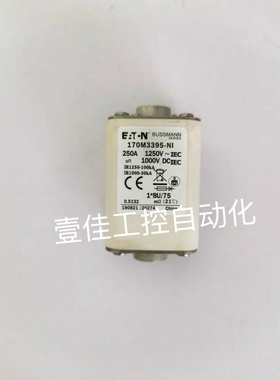 巴斯曼比亚迪新能源维修开关170M3395-NI 1000VDC250A熔芯熔断器