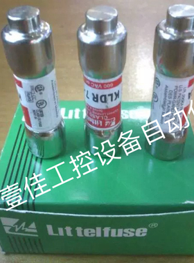 美国力特KLDR 8延时熔断器8A600V保险丝10*38