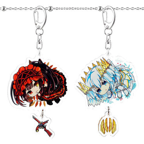 约会大作战周边吊坠钥匙扣