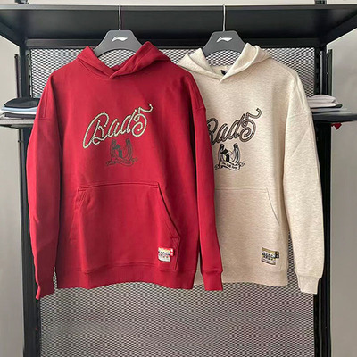 李宁反伍系列宽松套头连帽卫衣