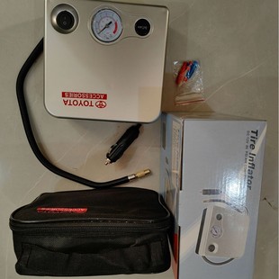 丰田车载充气泵小轿车越野多功能汽车便携式轮胎打气泵高压打气筒