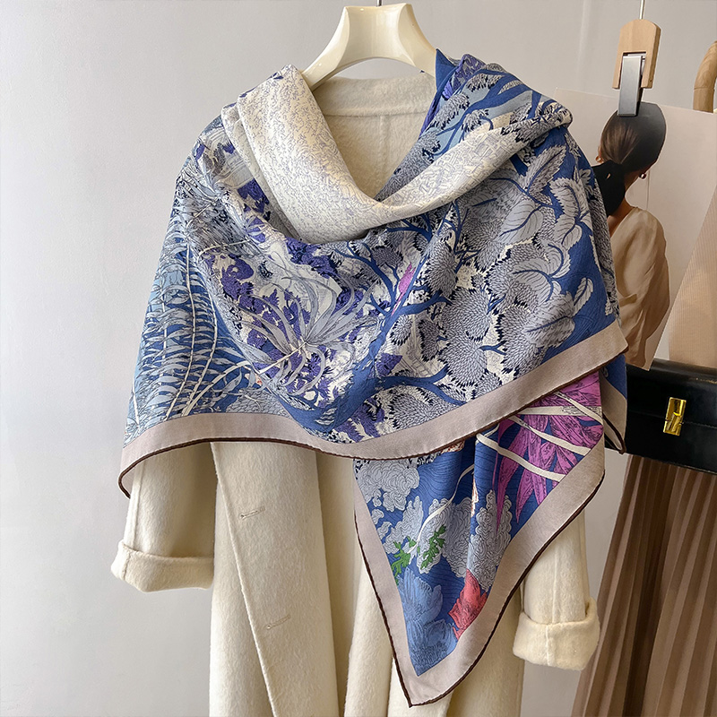 自然之美！丝毛围巾披肩外搭冬季