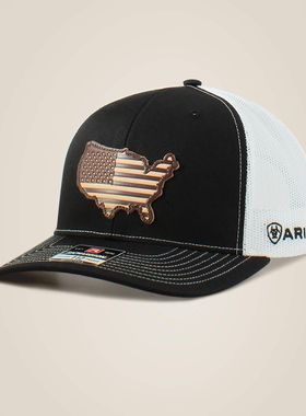 ARIAT美式卡车司机帽棒球运动帽 richardson 硬顶全封闭鸭舌网帽