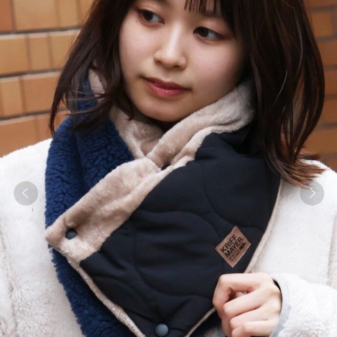 25AW日本同步新款围脖日系男女秋冬户外防寒保暖脖套2way日单围巾