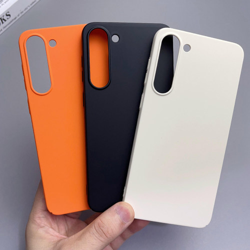 适用三星S24手机壳新款GalaxyS24+保护套超薄全包边防摔samsungS24Ultra磨砂硬壳简约纯色男女潮牌