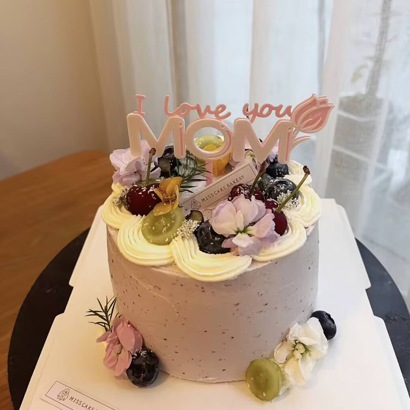 38女神节妈妈紫色生日蛋糕装饰配件MOM郁金香亚克力细丝带蝴蝶结,节庆用品/礼品,蛋糕/烘焙装饰用品,淘宝优惠券,粉丝福利购,淘宝优惠卷