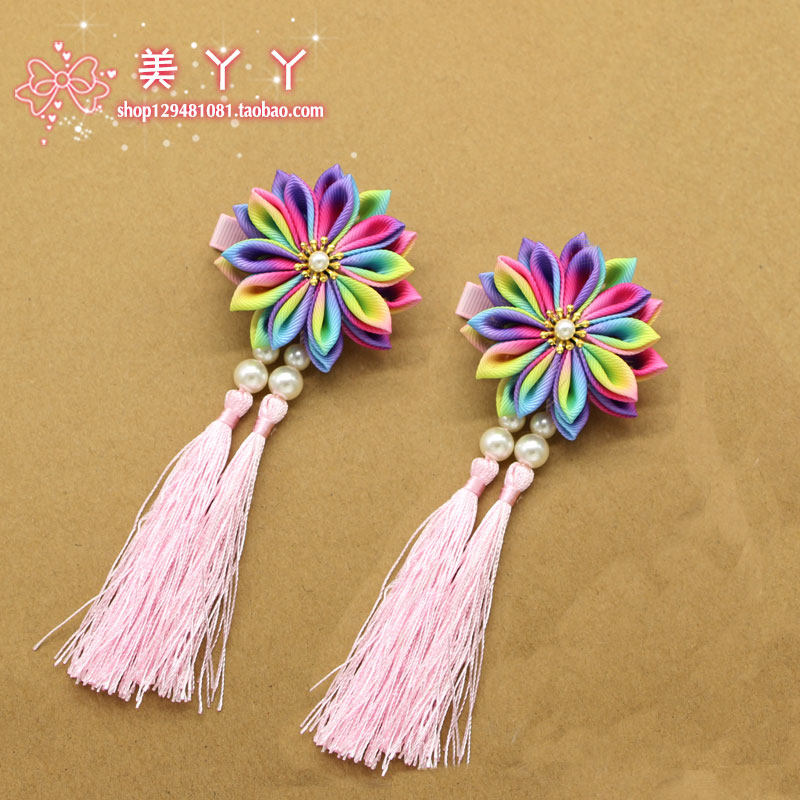 和风发饰diy新手材料包手工蝴蝶结饰品配件流苏发饰细工头花发夹 小编推荐 Wepost 全民代运 马来西亚中国淘宝代运与集运专家