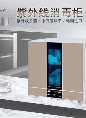 Hanil原装进口消毒柜家用小型台式中温热风烘干商用碗茶杯杀菌